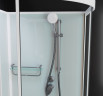 Душевая кабина Frank F408 White без крыши 80x80 см, 4080808