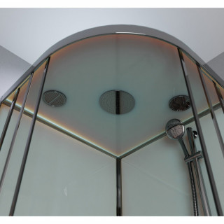 Душевая кабина Frank F409 Brilliant 90x90 см, 155009