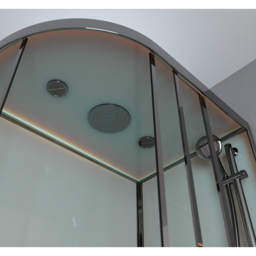 Душевая кабина Frank F412/2R  М Brilliant 120x80 матовое стекло, 20108