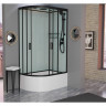 Душевая кабина Frank F412/2R Black 120x80 см, 153009