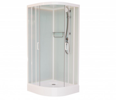 Душевая кабина Frank F409 White 90х90см, 409009