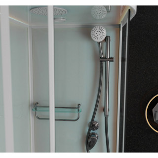 Душевая кабина Frank F412/2R White 120x80 см, 137009