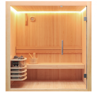 Финская сауна Frank F804 140х120x210 см кедр, 8152
