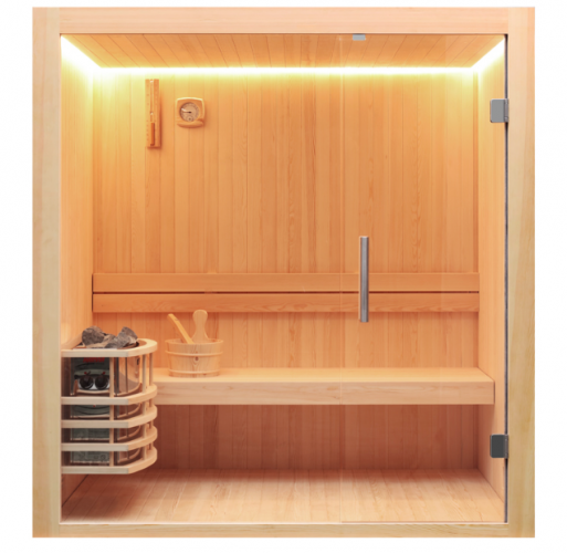 Финская сауна Frank F804 140х120x210 см кедр, 8152