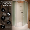 Душевая кабина Frank F412/2R М White 120x80 без крыши матовое стекло, 20039
